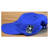 8 US Army Vietnam Era Caps Lot with Pearl Harbor Cam Ranh Bay Patches