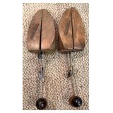 Vintage Wooden Shoe Trees - 12 Pair Assorted Set