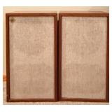 Pair of Vintage Loudspeakers - Acoustic Research AR Acoustic Suspension (Walnut Finish)