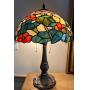 Table Lamp with Tiffany Stained Glass Style Shade