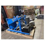 MORSE Tilt-To-Load Drum Tumbler. 1-Phase 115/208/230V 60Hz Motor OPEN BOX