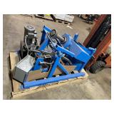 MORSE Tilt-To-Load Drum Tumbler. 1-Phase 115/208/230V 60Hz Motor OPEN BOX