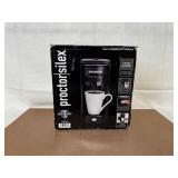 Proctor Silex Single-Serve Coffee Maker in Box
