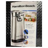 Hamilton Beach SureCut Stainless Steel Can Opener