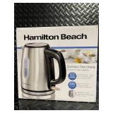 Hamilton Beach Stainless Steel Kettle 1.2L 1500W