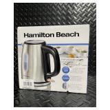 Hamilton Beach Stainless Steel Kettle 1.2L 1500W