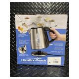 Hamilton Beach Stainless Steel Kettle 1.2L 1500W
