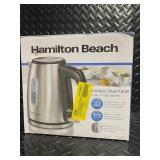 Hamilton Beach Stainless Steel Kettle 1.2L 1500W