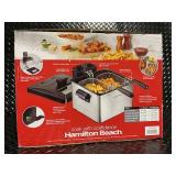 Hamilton Beach Deep Fryer - 3 Baskets Included