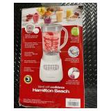Hamilton Beach Smoothie Blender - 48 oz Capacity, 12 Functions, 650 Watts