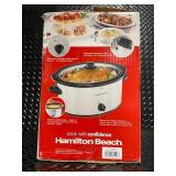 Hamilton Beach Slow Cooker 5-Quart Capacity
