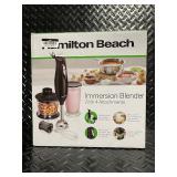 Hamilton Beach Immersion Blender 59768G - With 4 Attachments