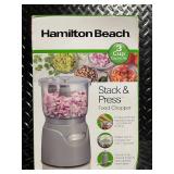 Hamilton Beach Stack & Press 3-Cup Food Chopper