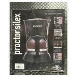Proctor Silex 4-Cup Coffee Maker Model 48138PS - Black