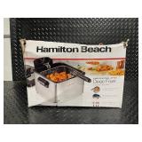 Hamilton Beach 35034G Professional-Style Deep Fryer - 3 Baskets Included