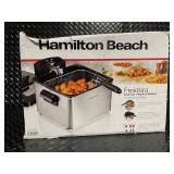 Hamilton Beach 35034G Professional-Style Deep Fryer - 3 Baskets Included