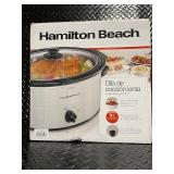 Hamilton Beach Kitchen Appliance Lot - Personal Blender & Slow Cooker