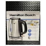 Hamilton Beach Stainless Steel Kettle 1.2L 1500W