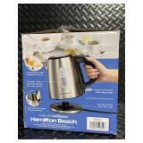 Hamilton Beach Stainless Steel Kettle 1.2L 1500W
