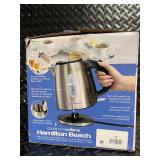 Hamilton Beach Stainless Steel Kettle 1.2L 1500W