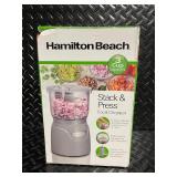 Hamilton Beach Stack & Press 3-Cup Food Chopper