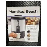 Hamilton Beach Dispenser Coffee Urn 40-Cup Capacity
