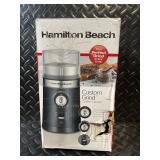 Hamilton Beach Custom Grind Coffee Grinder - Original Box Included
