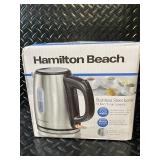 Hamilton Beach Stainless Steel Kettle 1.2L 1500W
