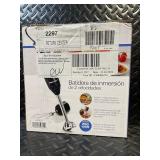 Hamilton Beach 2-Speed Immersion Blender With Attachments