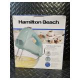 Hamilton Beach 6-Speed Hand Mixer Teal - Snap-On Case