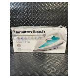 Hamilton Beach 14212F Steam Iron - Retractable Cord, Stainless Steel Soleplate