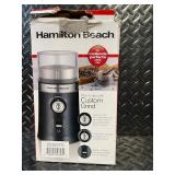 Hamilton Beach Custom Grind Coffee Grinder