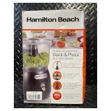 Hamilton Beach Stack & Press 2-Speed Food Processor 350W