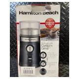 Hamilton Beach Custom Grind Coffee Grinder - 14 Cups - Black