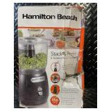 Hamilton Beach Stack & Press 2-Speed 3-Cup Food Chopper