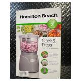 Hamilton Beach Stack & Press Food Chopper 3-Cup