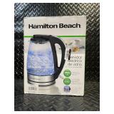 Hamilton Beach 1.7L Glass Electric Kettle