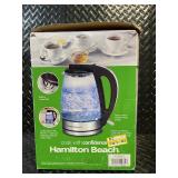 Hamilton Beach Glass Electric Kettle 1.7L
