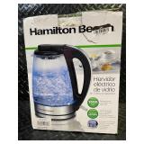 Hamilton Beach Glass Electric Kettle 1.7L