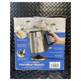 Hamilton Beach Stainless Steel Kettle 1.2L / 5 Cup Capacity - 1500W