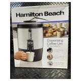 Hamilton Beach Dispensing Coffee Urn 40-Cup Capacity