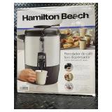 Hamilton Beach Dispensing Coffee Urn 40-Cup Capacity