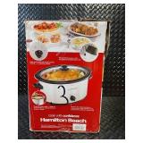 Hamilton Beach Slow Cooker 5-Quart - Model 33156RG
