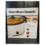 Hamilton Beach Slow Cooker 5-Quart - Model 33156RG