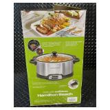 Hamilton Beach Stovetop Sear & Cook Slow Cooker, 6-quart
