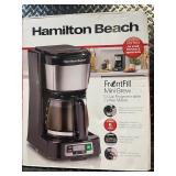 Hamilton Beach FrontFill Mini Brew 5-Cup Programmable Coffee Maker