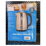 Hamilton Beach - SureCut Can Opener + 1.7L Electric Kettle