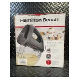Hamilton Beach Hand Mixer 6-Speed with Snap-On Case