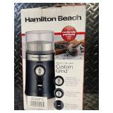 Hamilton Beach Custom Grind Coffee Grinder - 14 Cups - Model 80393F