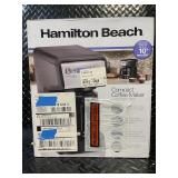 Hamilton Beach Compact Coffee Maker 12-Cup 46200